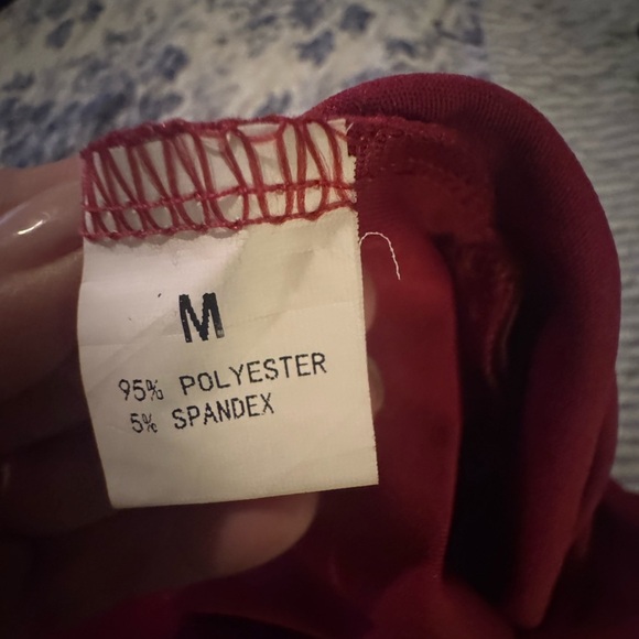 Chic Red Romper - Picture 6 of 6